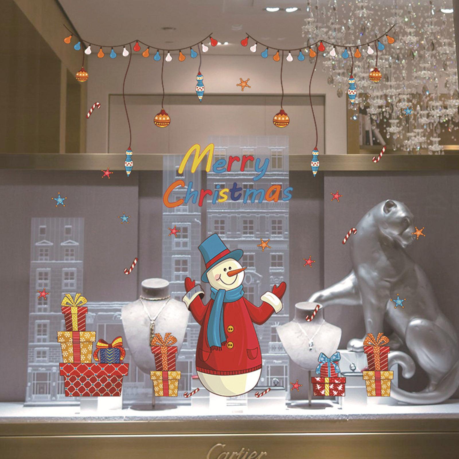 Decal dán tường hình giáng sinh kích thước 60* 90cm