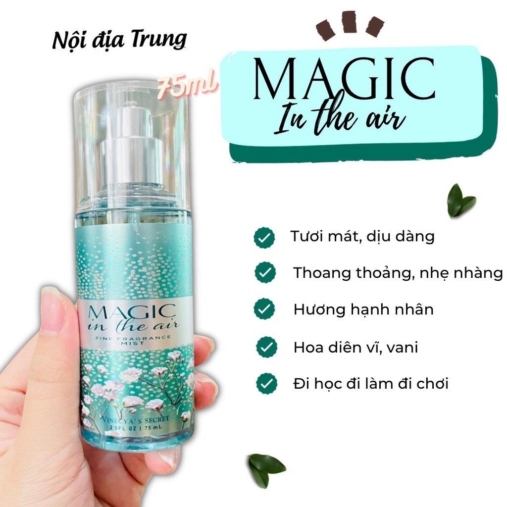 Xịt Thơm Toàn Thân Body Mist siêu thơm lâu 75ML SBK179