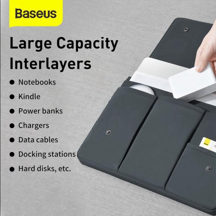 Túi chống sốc, chống thấm nhỏ gọn Baseus Basics Series 13 - 16 inches dùng cho Tablet/ Macbook/ Laptop- Hàng chính hãng.