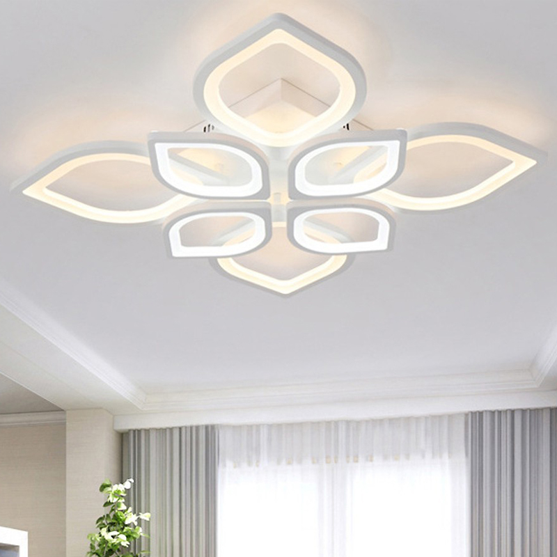 Đèn Ốp Trần Hoa 8 Cánh - DOT00093 Kèm bóng - đèn trùm WIN WIN