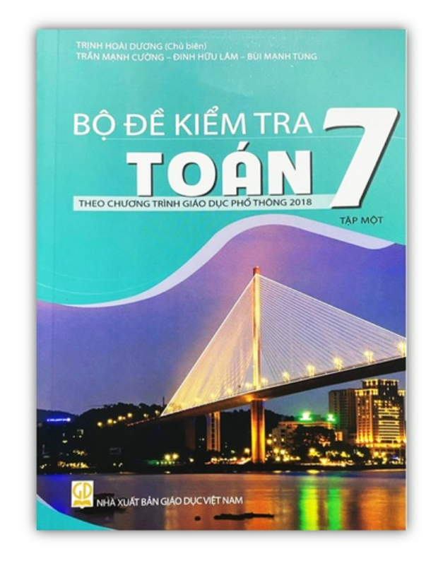 Sách - Bộ đề kiểm tra toán 7 - tập 1