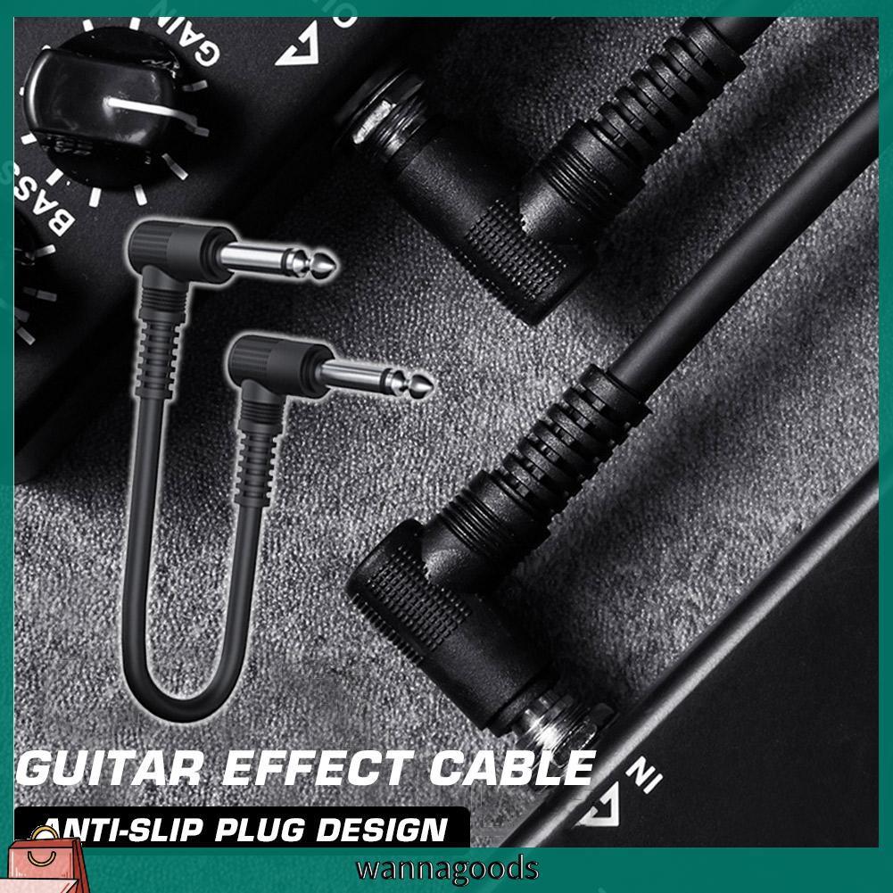 Dây Cáp Khuếch Đại Âm Thanh Đàn Guitar Điện 6.35 15cm