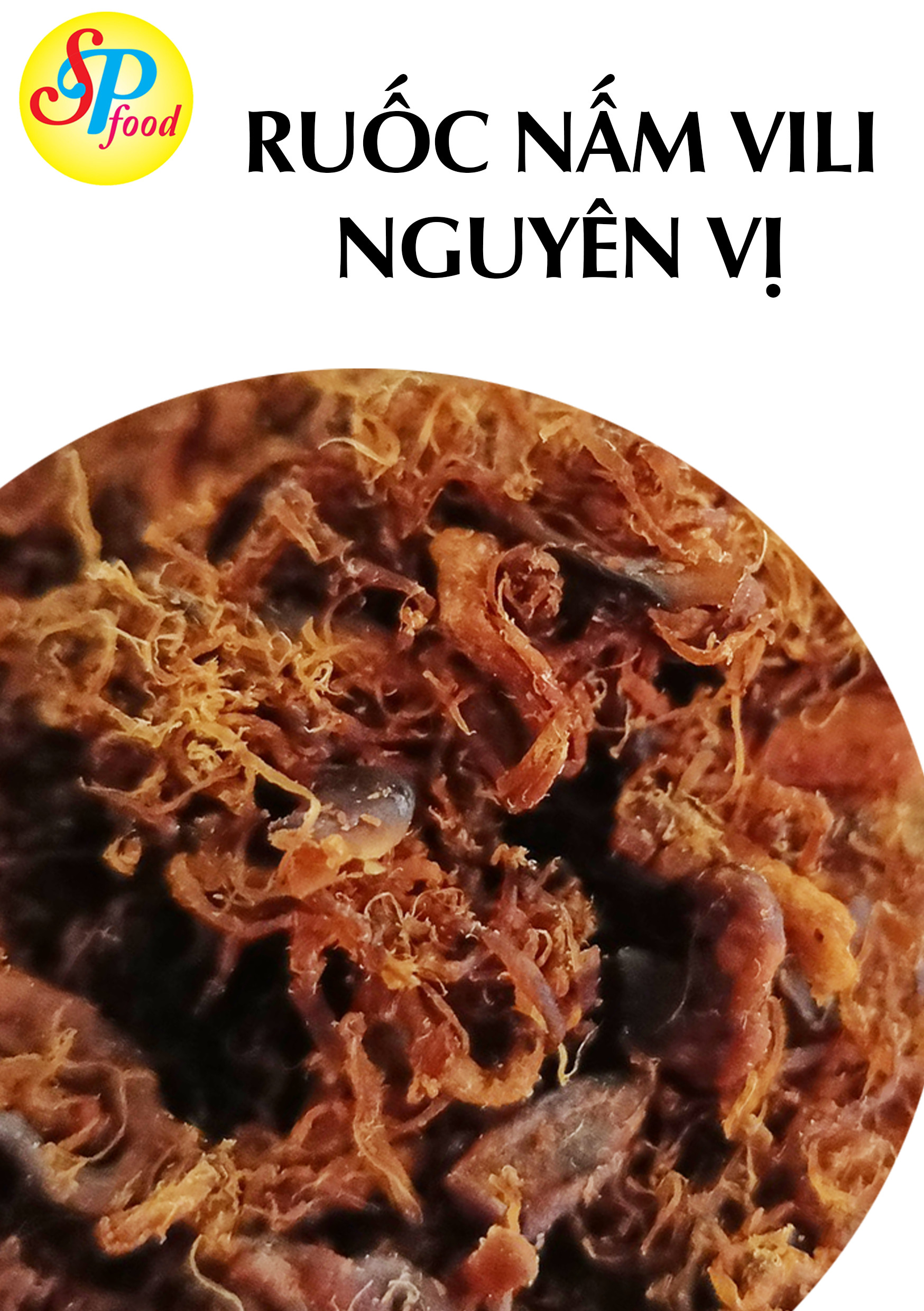 Ruốc Nấm ViLi - Thực phẩm chay - Nguyên vị 60g- Hàng xuất khẩu Nhật