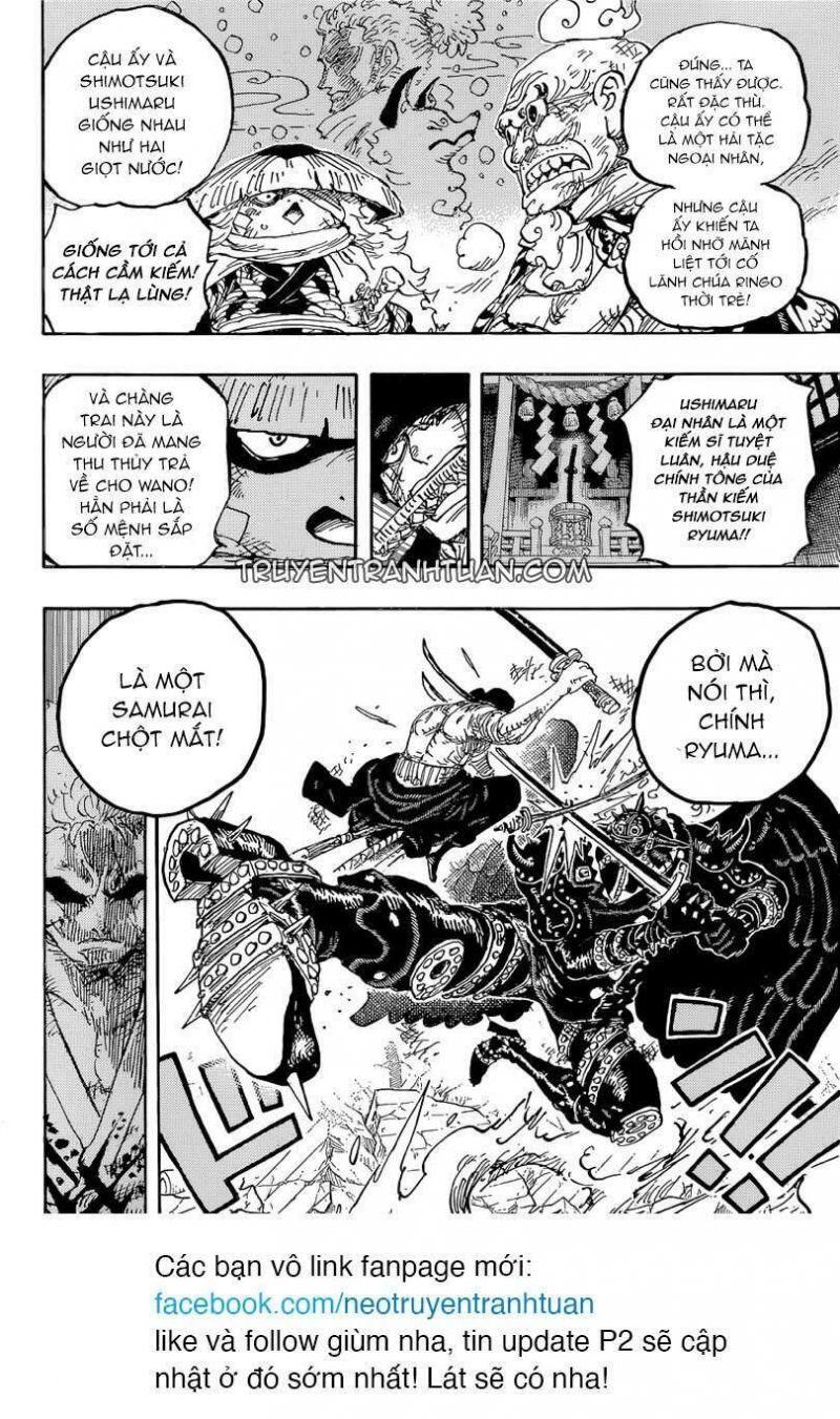 đảo hải tặc - one piece chapter 1023 11