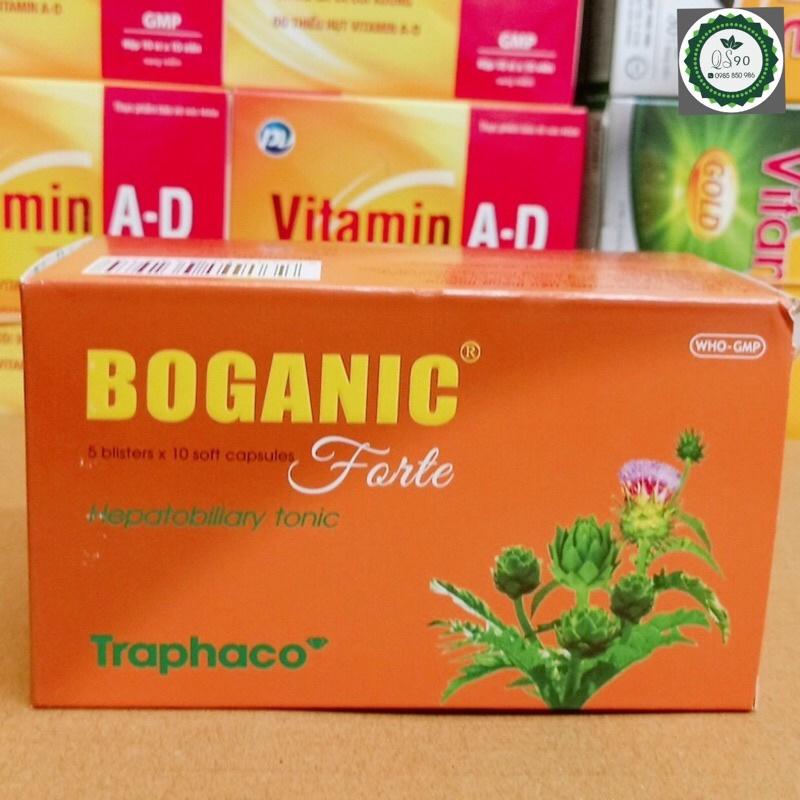 Viên Boganic Forte Trapha 1 hộp 50 viên nang mềm