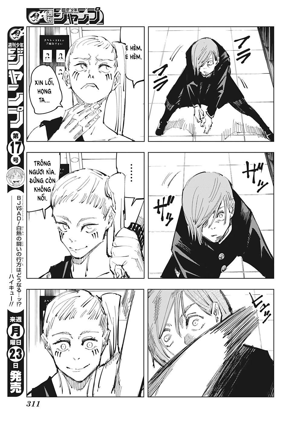 jujutsu kaisen - chú thuật hồi chiến chapter 99 20