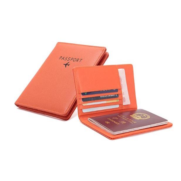 Ví đựng hộ chiếu mới công nghệ RFID chống trộm ví passport đa năng nhiều ngăn nhiều màu PP3 - Rockcow