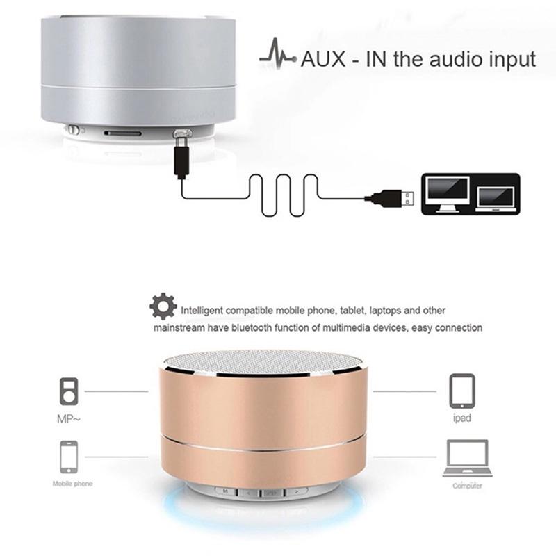Loa Bluetooth Không Dây A10 Âm Siêu Trầm Chất Lượng Cao