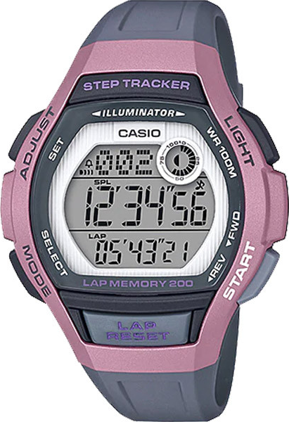 Đồng hồ Casio Nữ General LWS-2000H-4AVDF - Đỏ
