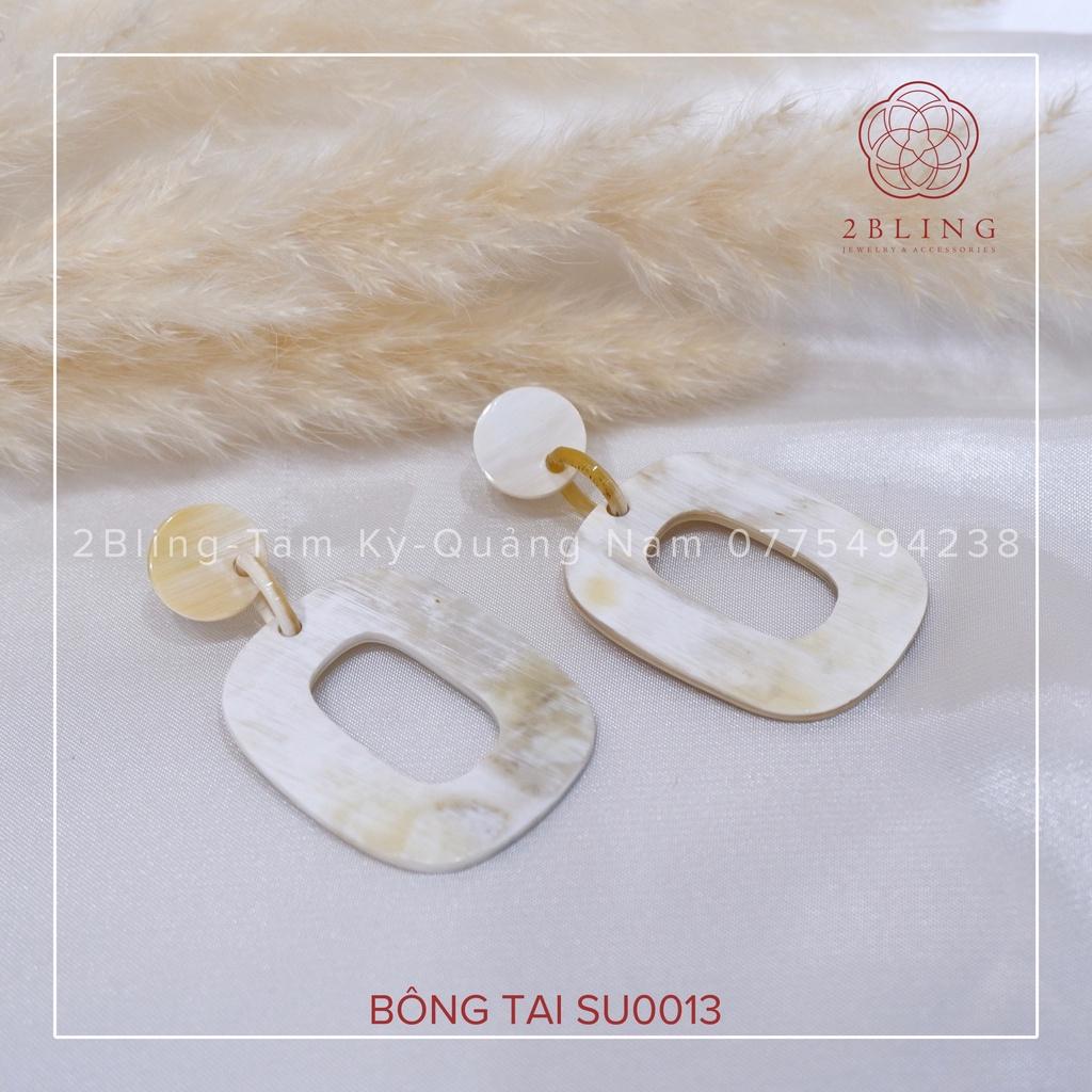 Bông tai sừng 2BLING thời trang SU0013