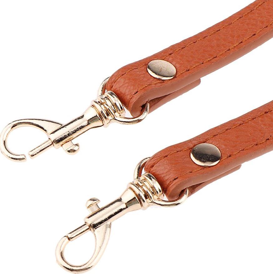 Adjustable Leather Shoulder Bag Strap Belt Replacement Lobster Clasps