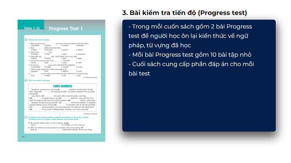 Combo Destination Grammar & Vocabulary B1, B2 Phiên bản mới kèm Đáp án và Bài tập Tặng Bookmark - Bản Quyền