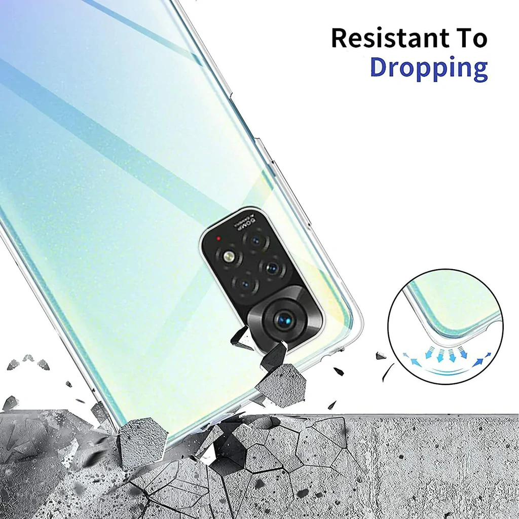 Ốp lưng silicon dẻo trong suốt mỏng 0.6mm cho Xiaomi Redmi Note 11 / Note 11s hiệu Ultra Thin độ trong tuyệt đối chống trầy xước - Hàng nhập khẩu