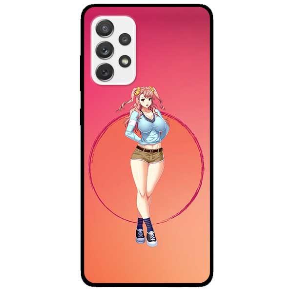 Ốp lưng dành cho Samsung Galaxy A32 - A52 - A72 - mẫu Anime Cô Gái Áo Xanh