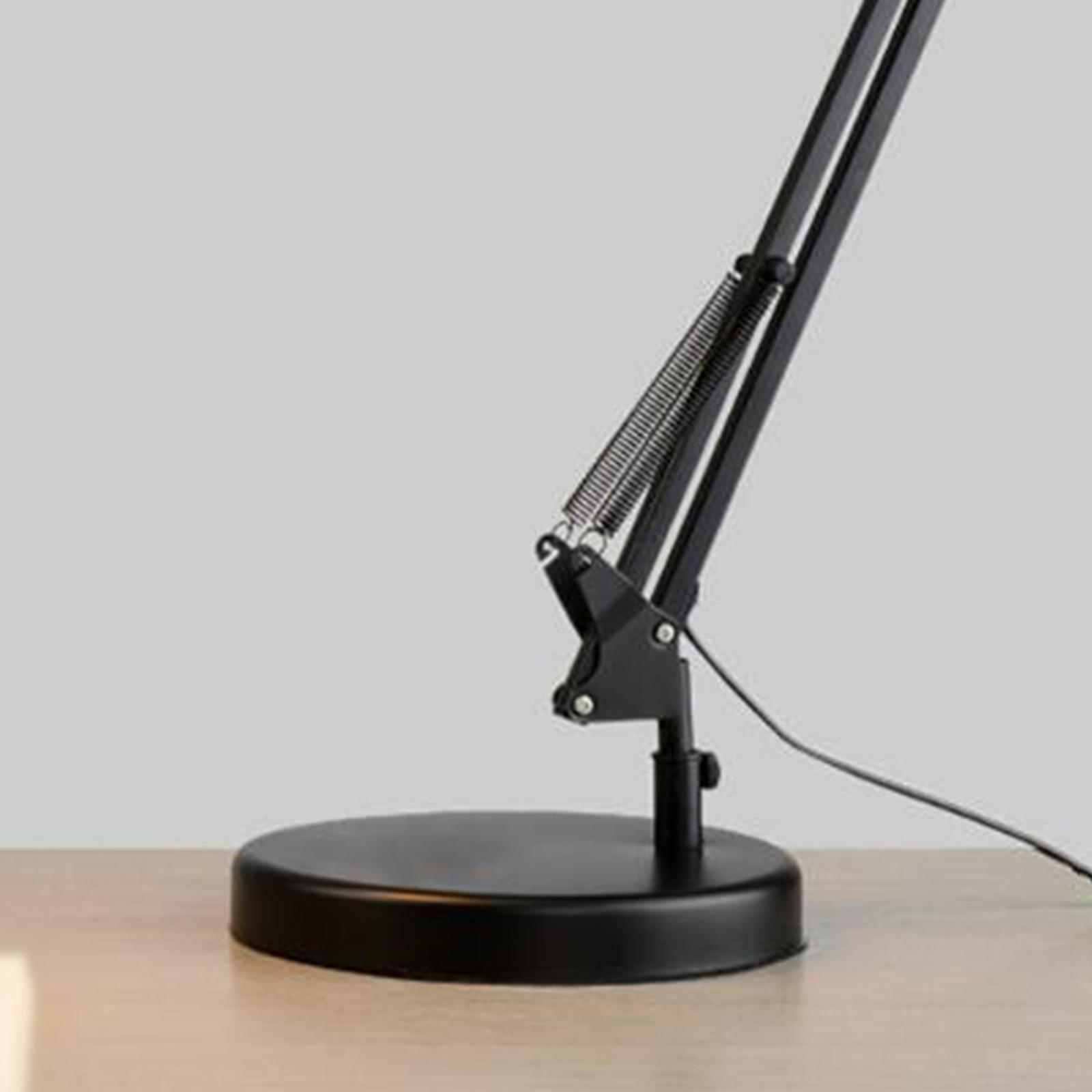 Universal Metal Base for Table Lamp Adjustable Bottom Plate Desk Lamp Base