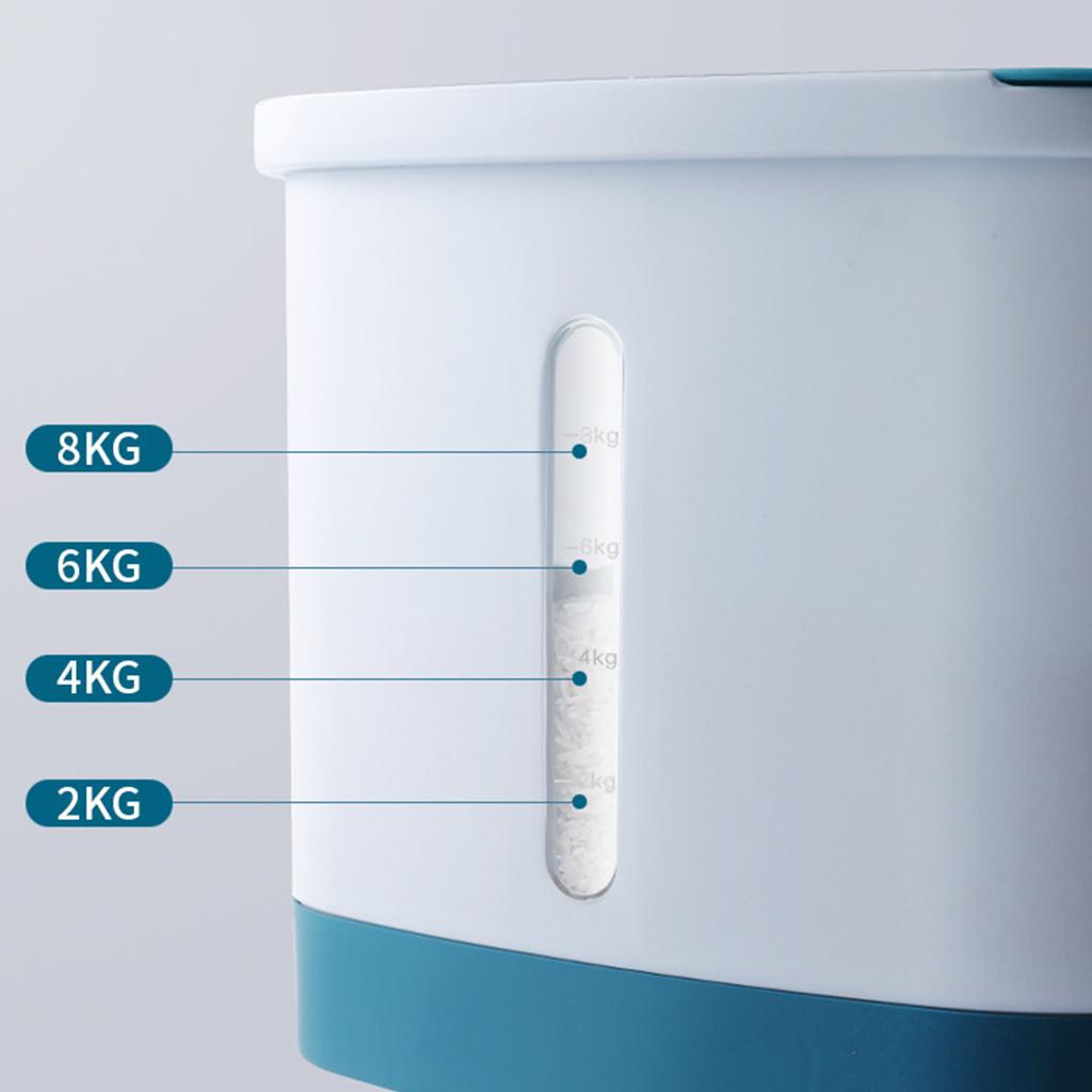 Rice Container Large Moisture-Proof Multipurpose Storage Tank Bucket Rice Cylinder for Dry Food Storage Container Machine