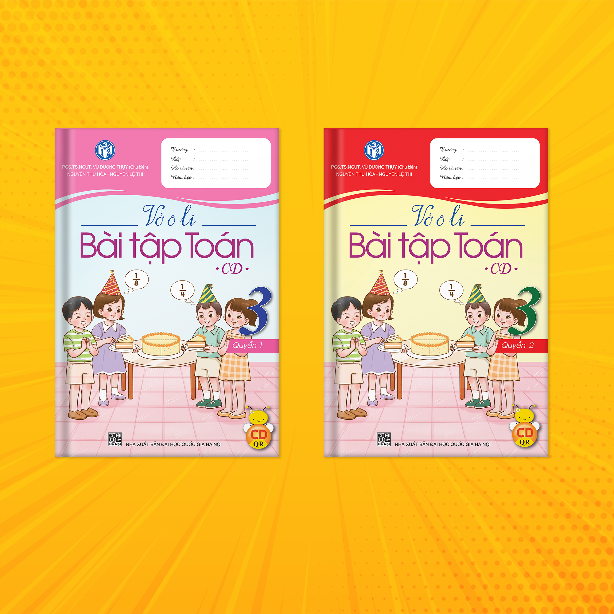 Vở ô li bài tập Toán bộ Cánh Diều lớp 3
