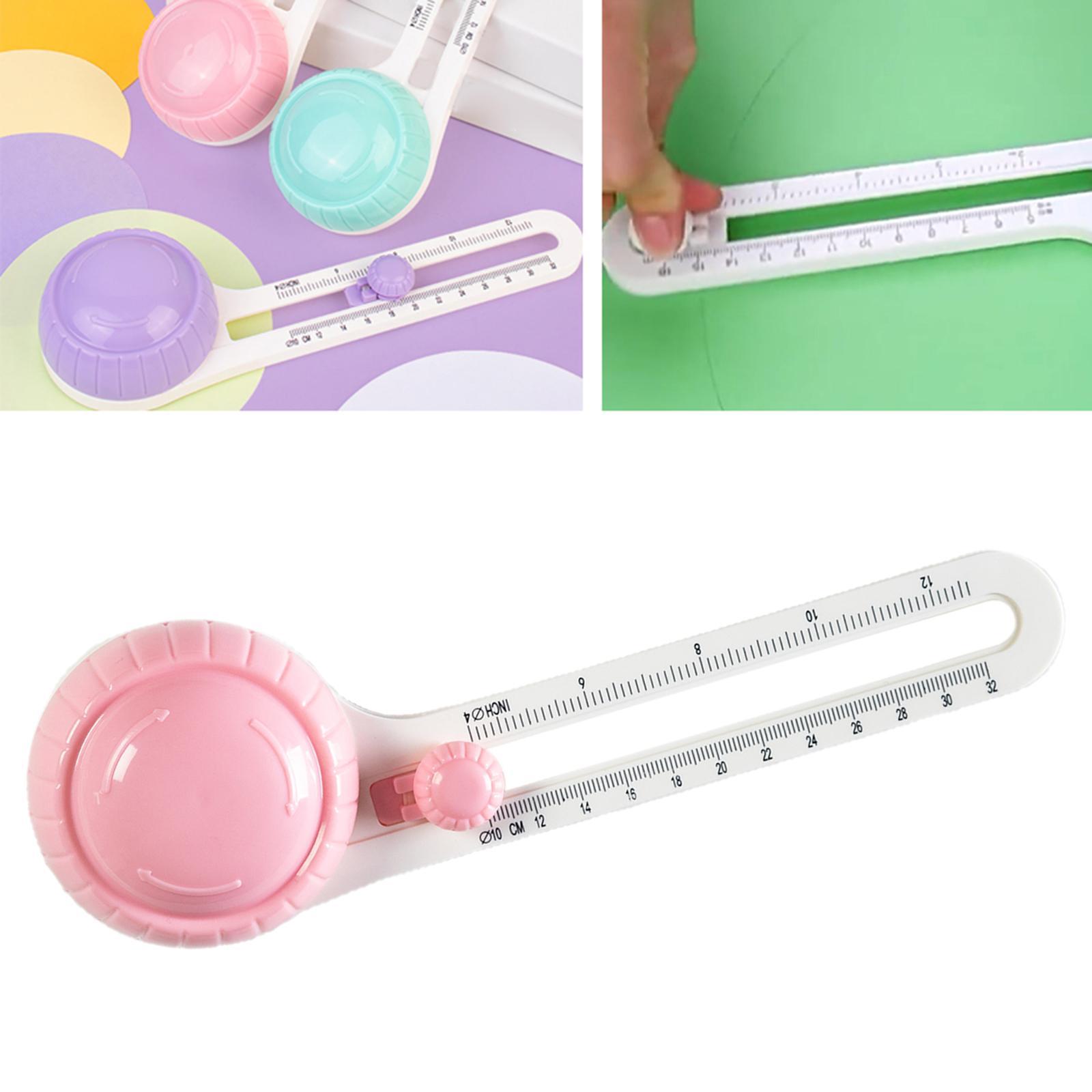 Circle Cutter, Circular Paper Cutter, Compass Circle Cutter, Circle Paper Trimmer, Rotary Cutter DIY Crafts Supplies Round Cutting Tools Cards Cutter