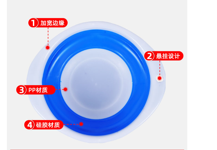 Thau trộn bột câu Đài