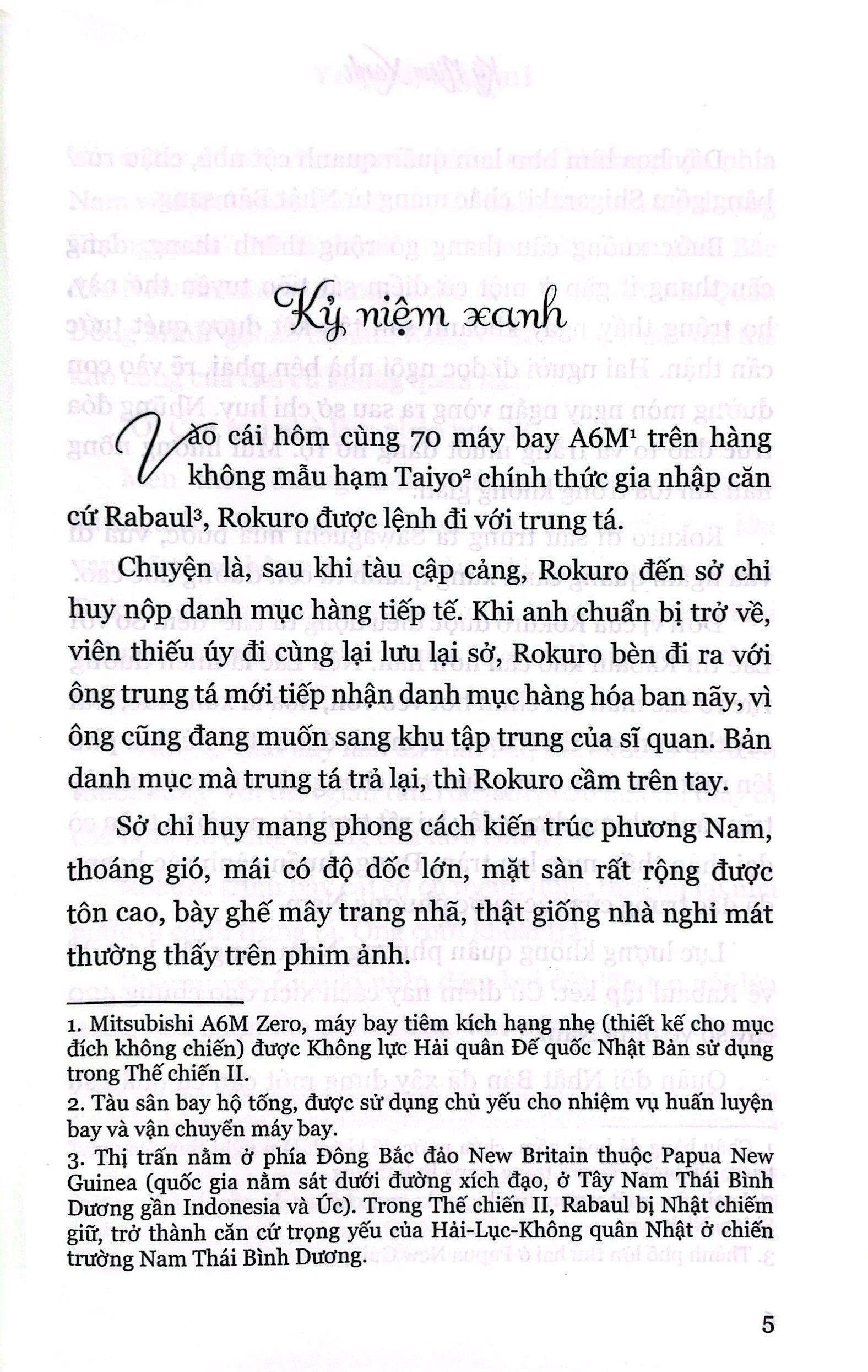 Kỷ Niệm Xanh