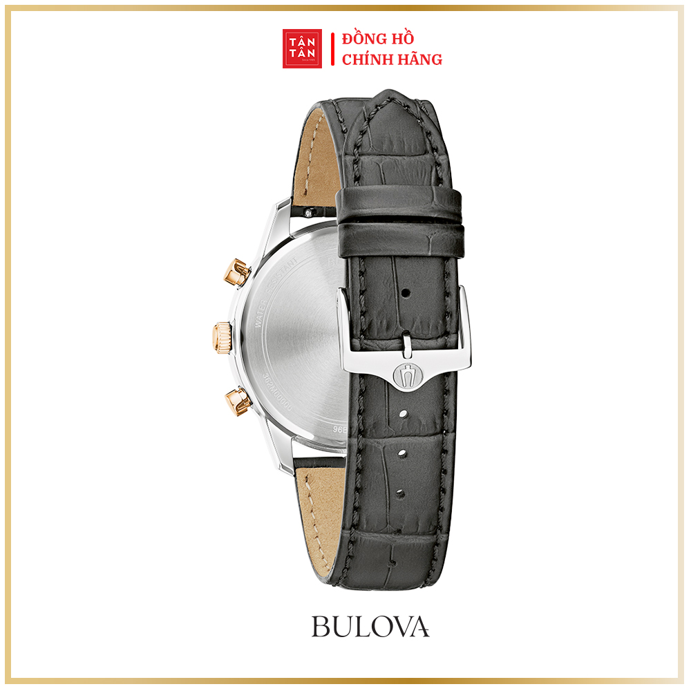 Đồng Hồ Thời Trang Nam Bulova Sutton Máy Pin 98B409 41mm
