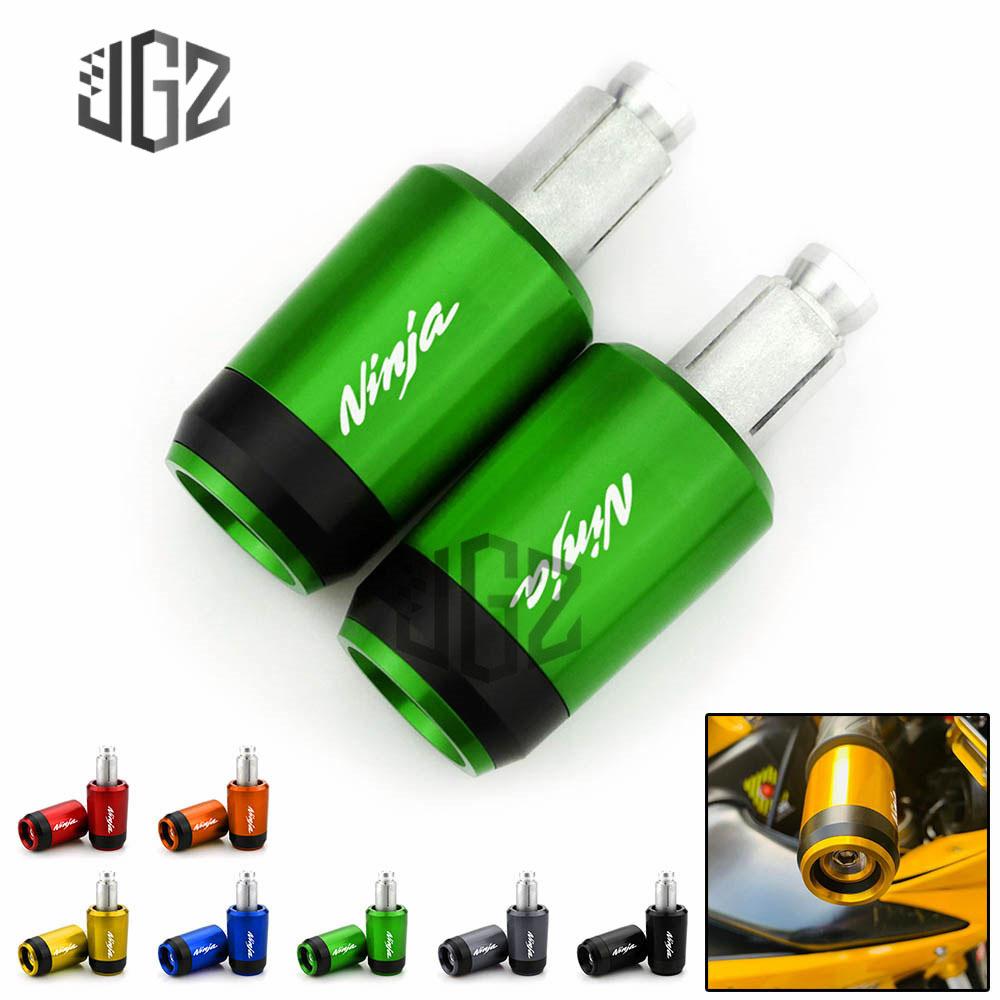 Cặp Phụ Kiện Gắn Tay Lái Xe Mô Tô Kawasaki Ninja 250 300 400 650 2013-2019
