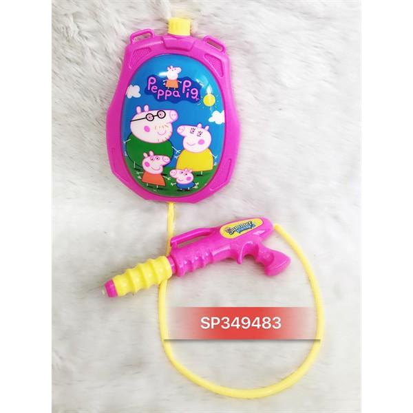 Đồ Chơi Túi X- nước bình balo đeo lưng heo hồng Peppa , 222-9C - SP349483