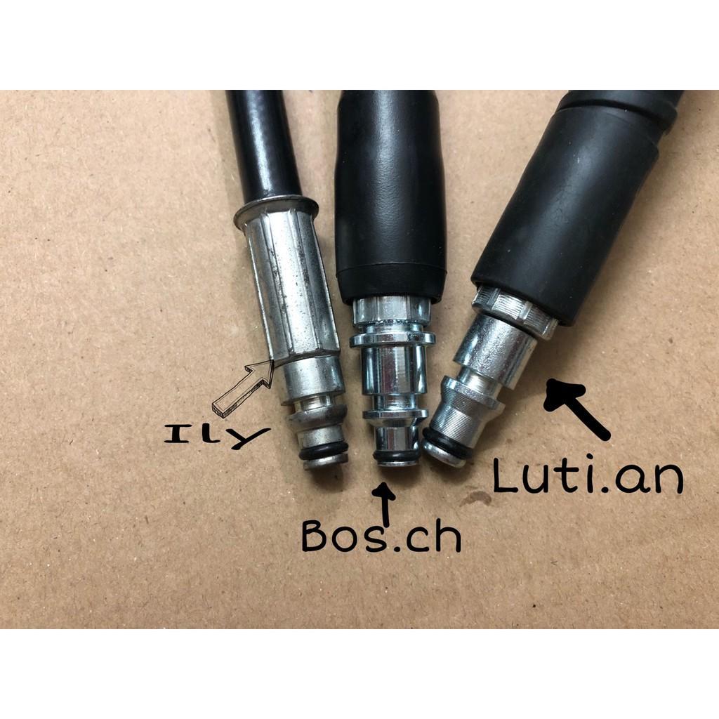 20M DÂY PHUN ÁP LỰC CHO MÁY PHUN XỊT RỬA BOS.CH, BOS.CH-AQT(HÀNG OEM) 1 ĐẦU CẮM NHANH,1 ĐẦU NỐI SÚ.NG REN NGOÀI 22MM