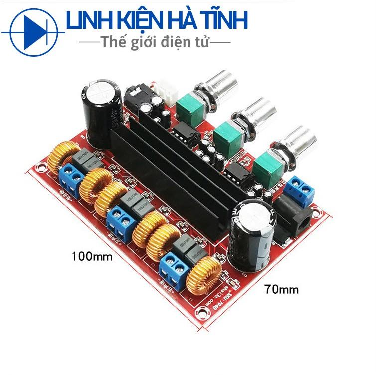 TPA3116D2 Mạch khuếch đại công suất 2.1 chíp kép TPA3116D2  TPA3116 3116 12V-24V  2 * 50W + 100W