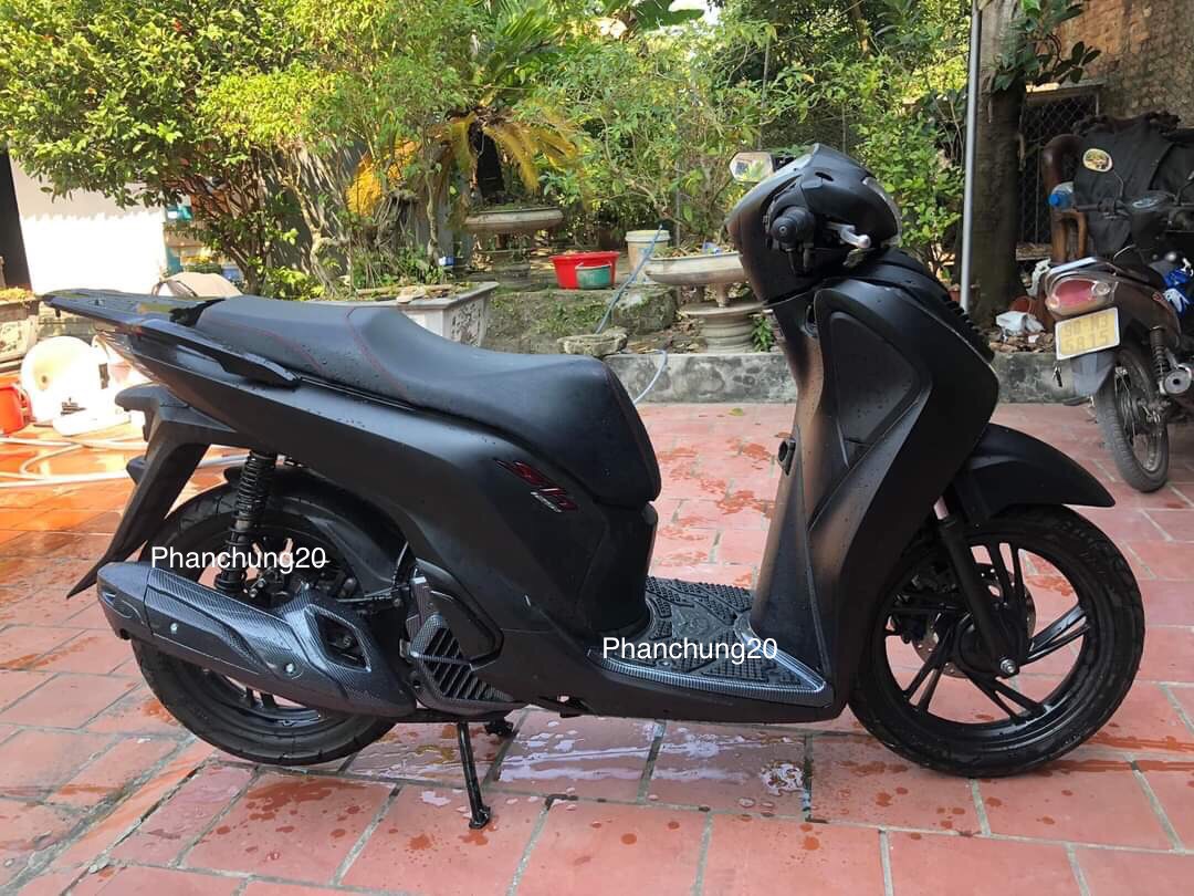 ỐP CHE PÔ DÙNG CHO ĐỜI XE SH 2017 2018 2019 CACBON