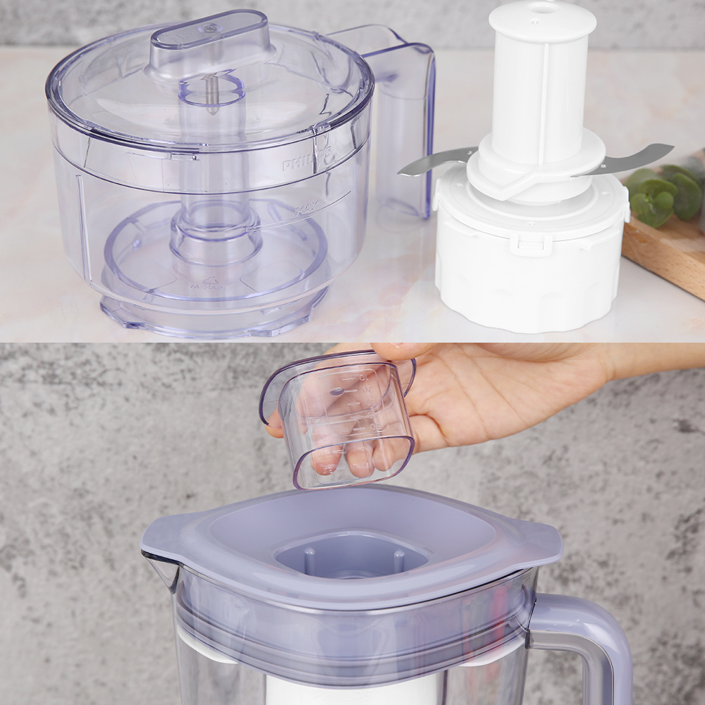 Máy xay sinh tố đa năng Philips HR2223/00 công suất 700W, 3 cối - Hàng chính hãng