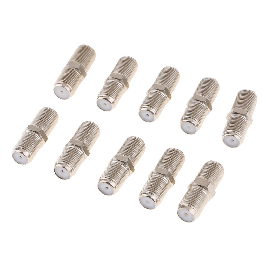 20Pieces F Type RG6 Coax Cable Female to Female Connector