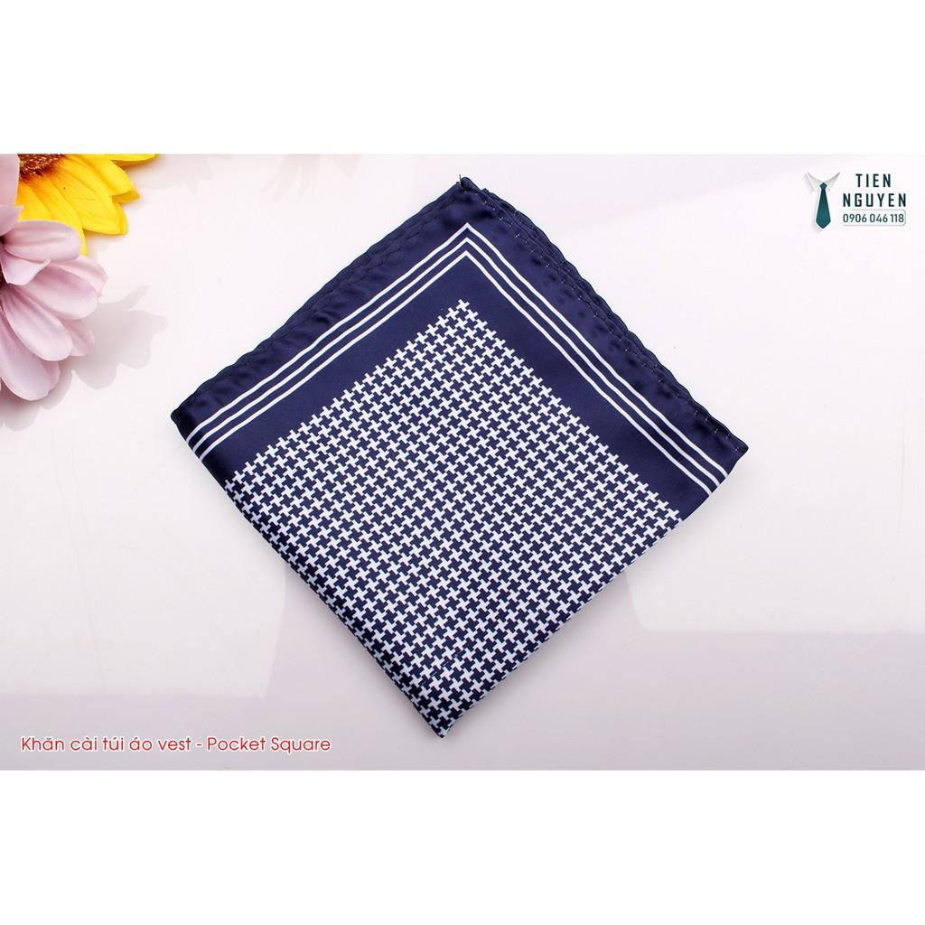 Khăn Cài Túi Áo Vest - Pocket Square - Phụ Kiện Cài Áo