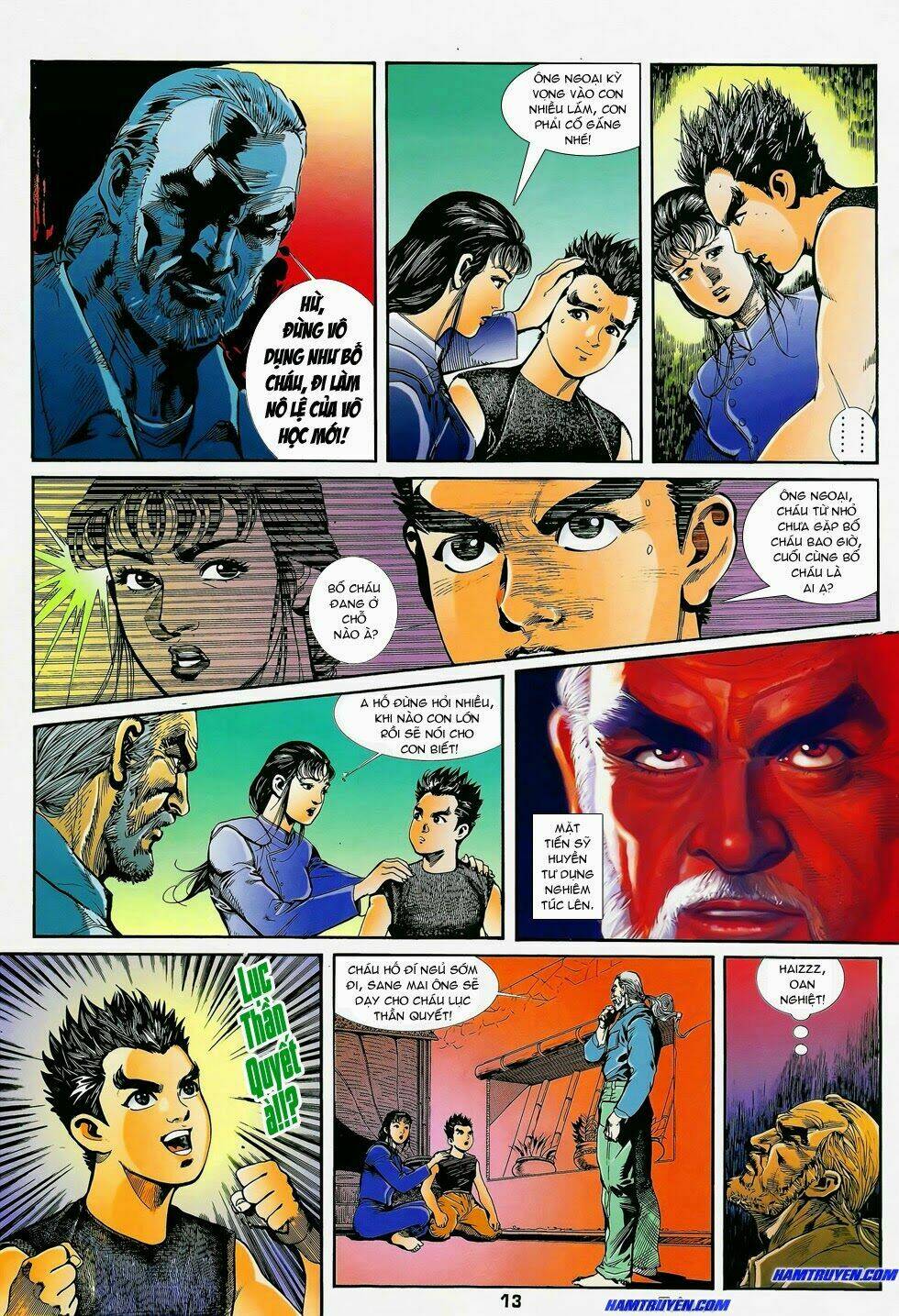 long hổ ngũ thế chapter 2 12