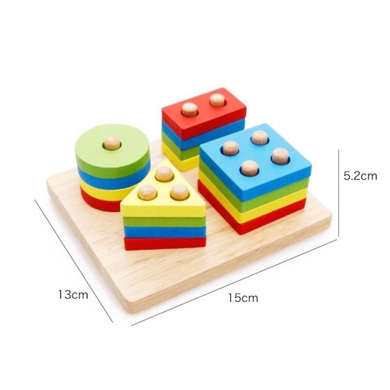 Thả hình hình học cho bé