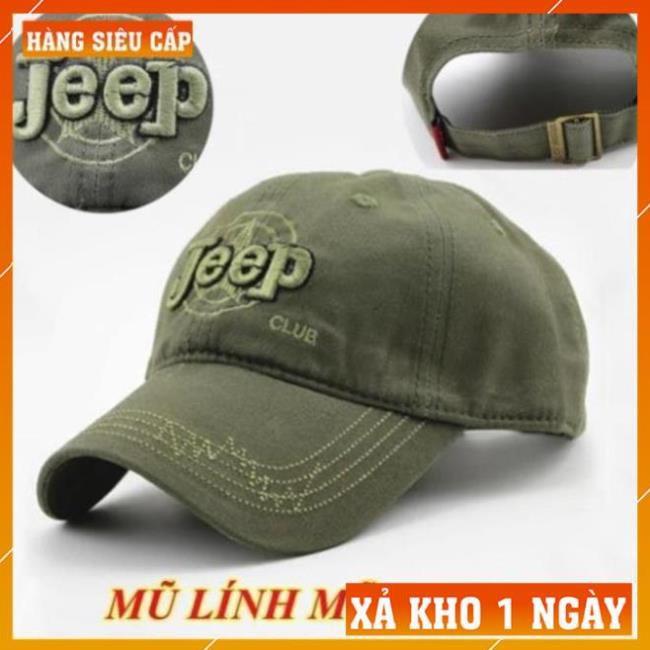 Nón Kết Nam Đẹp - Mũ Lưỡi Trai Lính Mỹ JEEP Giá Rẻ