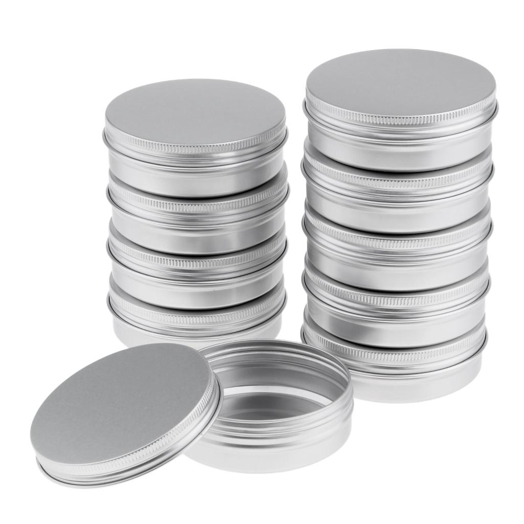 20/Kit Cosmetic Empty Jar Pot Cream Lip Balm Cream Box Container Tin Case