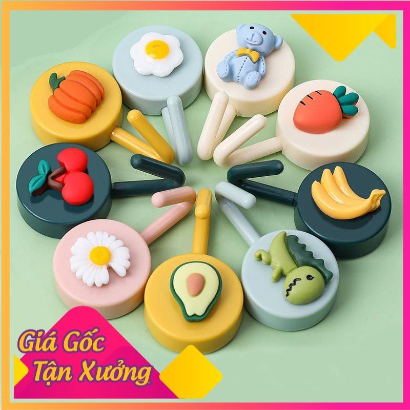 Móc dán treo hình nghộ nghĩnh, Móc treo đồ gắn tường họa tiết hoạt hình đáng yêu đa năng, bám dính chắc bền