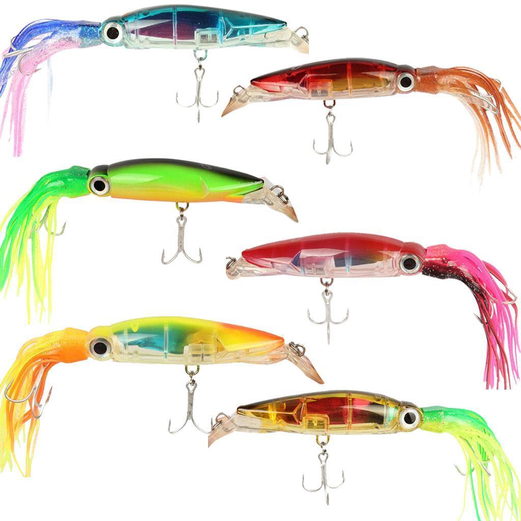 2Pc Squid Skirt Trolling Bait Hardbody Fishing Lure Tuna Marlin Kingfish Freshwater Saltwater Lure
