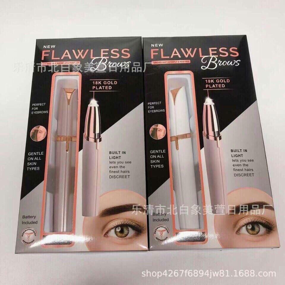 Máy Tỉa Lông Mày Flawless bằng pin siêu tiện lợi - Hàng Chất Lượng