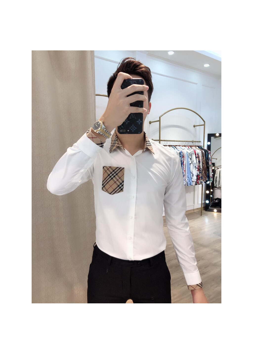 ÁO SƠ MI NAM DÀI TAY BODY CỰC ĐẸP