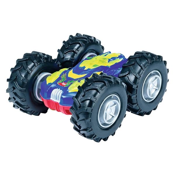 Đồ Chơi Mô Hình Xe Lật Crazy Flippy - Dickie Toys 203751000 - Màu Xanh Dương