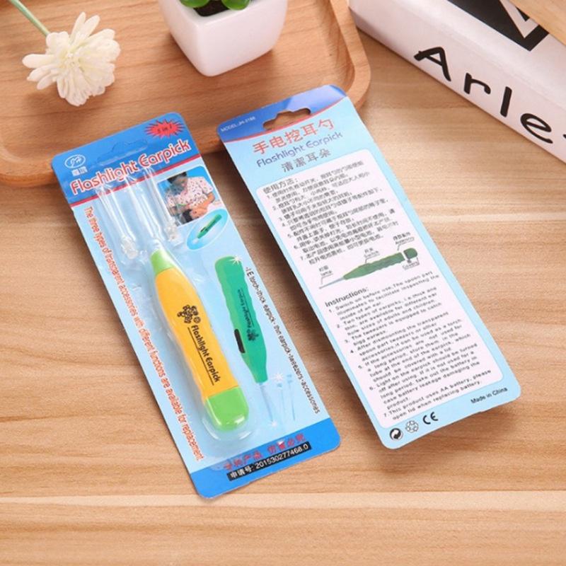 Lấy ráy tai có đèn 3 đầu Duashop