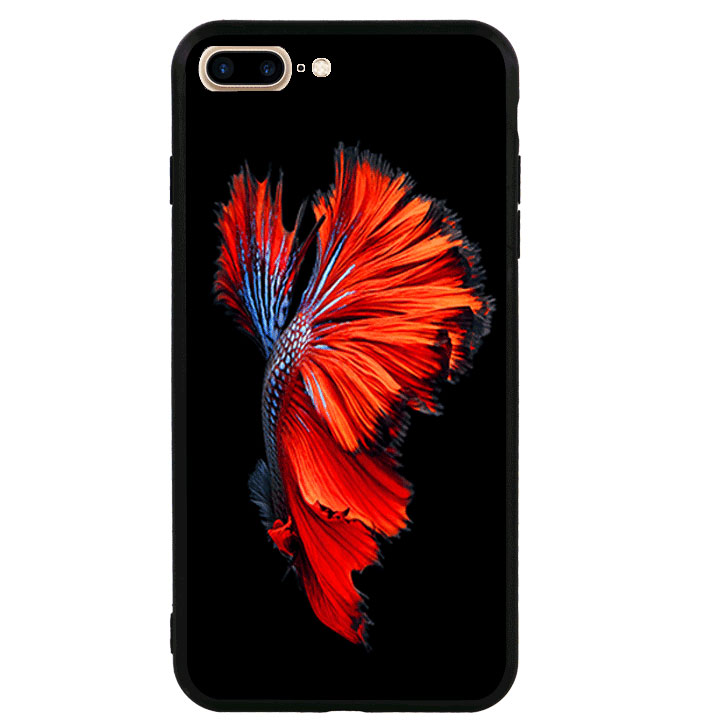 Ốp lưng viền TPU cao cấp cho Iphone 7 Plus - Fish 01