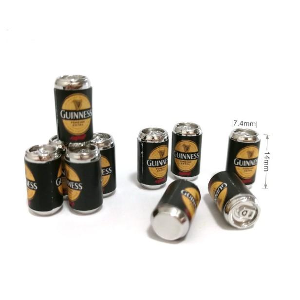 *HN* Charm lon đồ uống cho các bạn trang trí nhà búp bê, tiểu cảnh, làm móc khóa, DIY