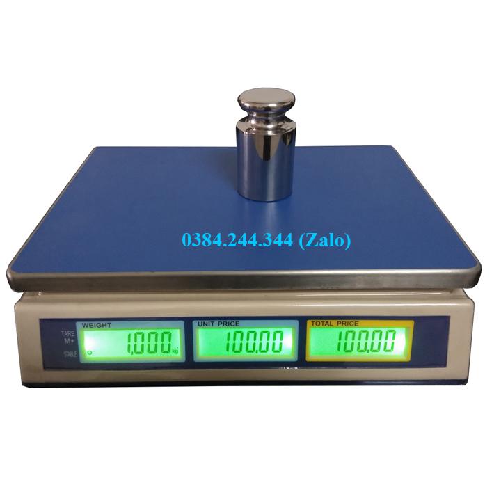 Cân điện tử tính tiền bán hàng cao cấp Jadever JPA mức cân tối đa 30kg, ghi nhớ và gọi nhanh 5 giá bán chính bằng phím