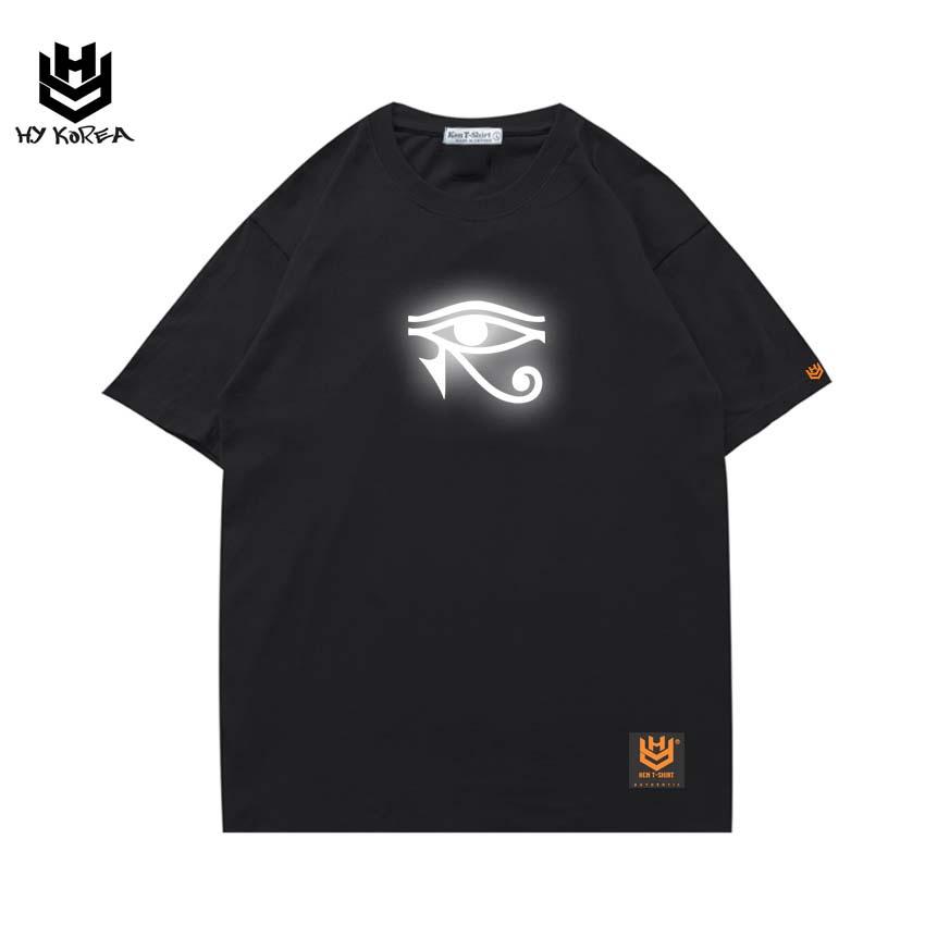 Áo Thun Phản Quang 165 Cotton 75% Form Rộng Unisex Nam Nữ Rẻ Đẹp HY KOREA