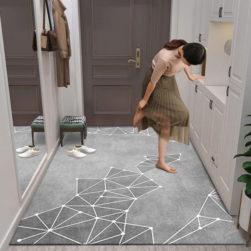 Thảm Lót Sàn Chống Trượt Thấm Hút Tốt Tiện Dụng Cho Gia Đình
