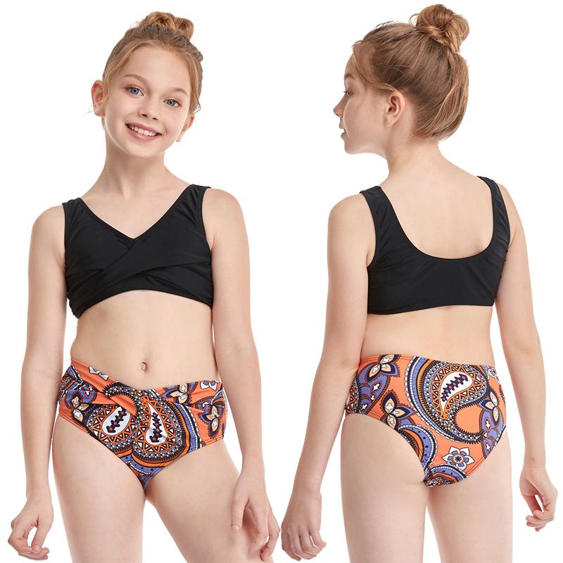 Phù Hợp Với Họ Mẹ Bơi Bikini Nữ, Có Trẻ Trung Đồ Bơi Trẻ Em Kid Cho Bé Bãi Biển Đồ Bơi Chia 2 Miếng Biquini