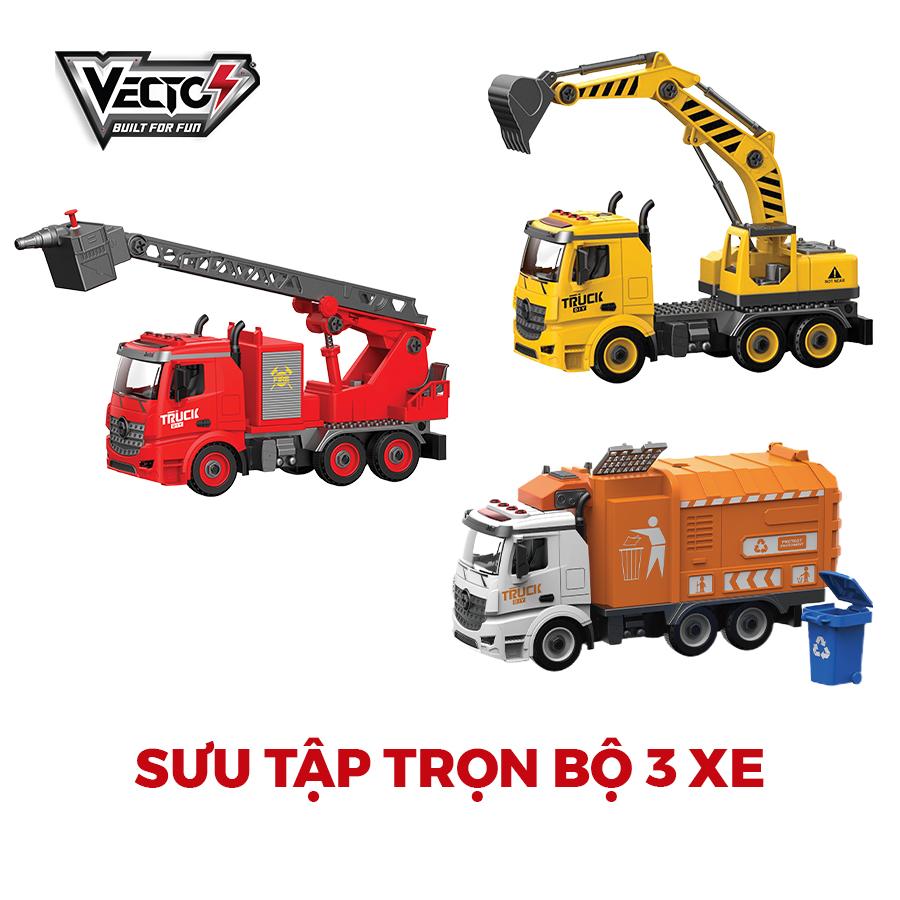 Đồ Chơi Đồ Chơi Lắp Ráp Vecto Diy Xe Cần Cẩu Vecto Vt9070B VECTO VT9070B